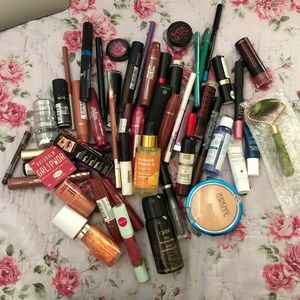 HUGE Makeup Beauty Cosmetics Lot 52 pieces